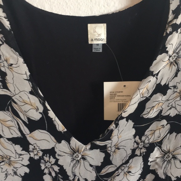 a.moon floral blouse - Picture 3 of 7